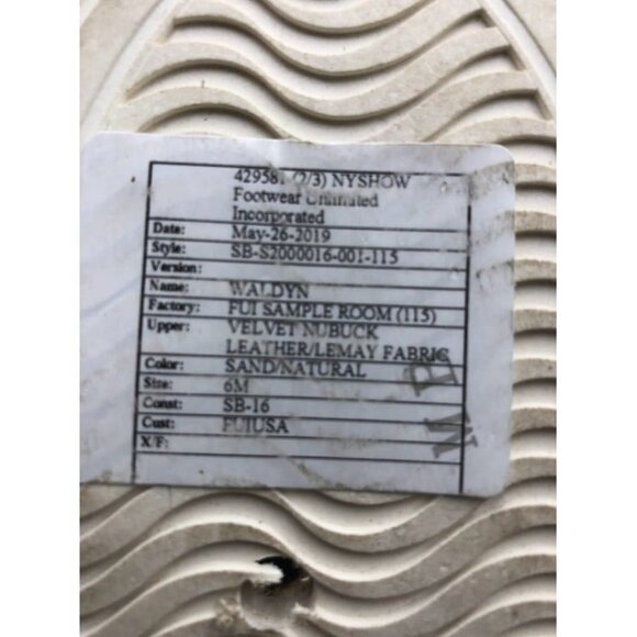 Solebound by Baretraps Posture Women's Sneaker Shoes Sand Tan 6M Lace Up - Picture 10 of 12